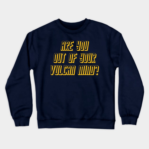 Vulcan Mind v2 Crewneck Sweatshirt by GritFX